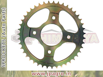 Rear Wheel Sprocket - front sprockets - auto parts Sprocket manufacturers suppliers in india punjab ludhiana